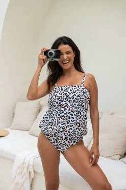 Azalea One Piece - Safari Leopard