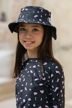 Daisy Swim Hat - Mellow Leopard