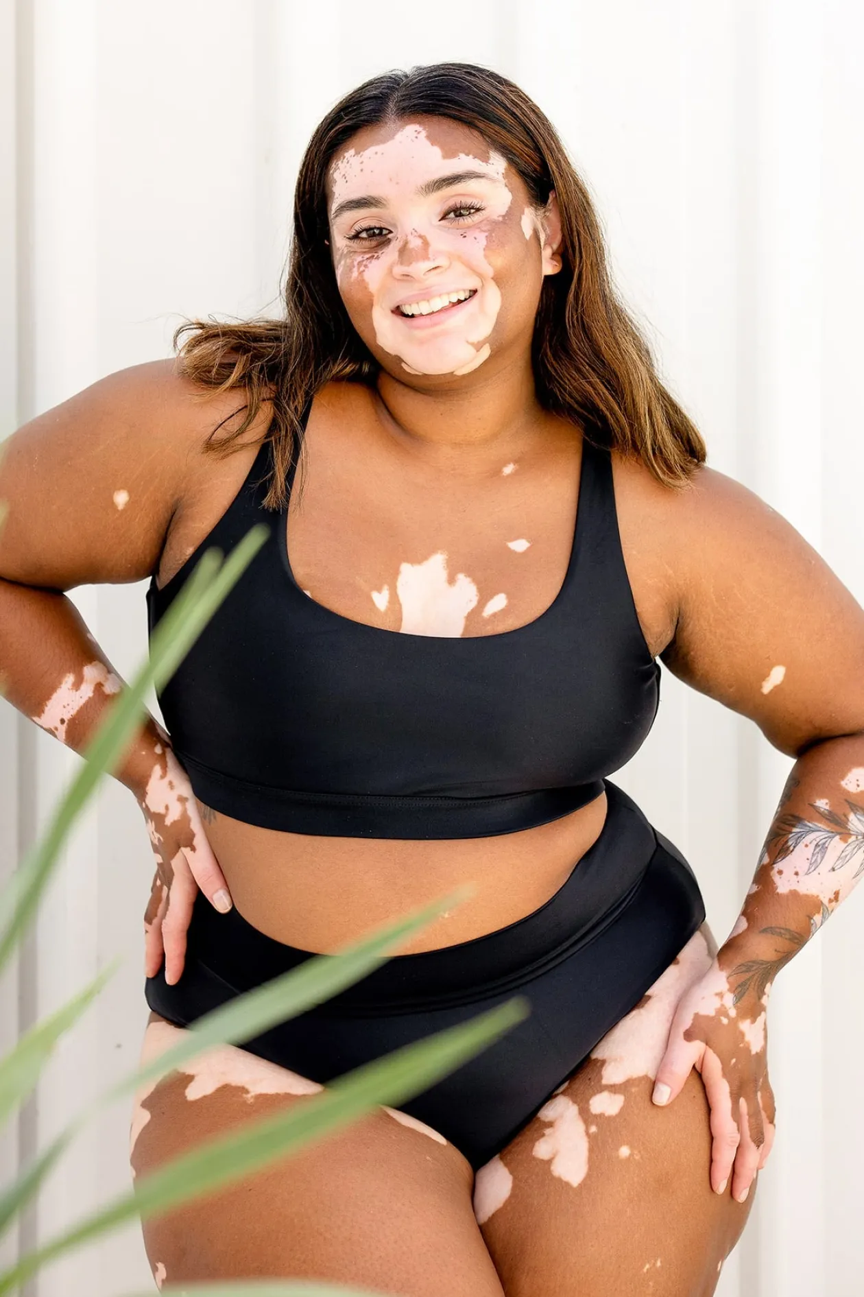 Gia Bikini Top - Black on Black