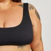 Gia Bikini Top Curve - Black Runch