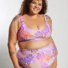 Gia Bikini Top Curve - Tangerine