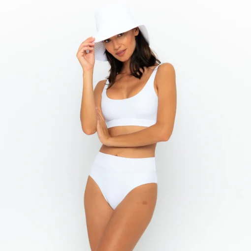 Ginger Bikini Bottom - Fresh White