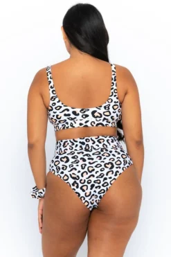 Ginger Bikini Bottom - Safari Leopard