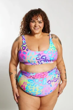 Ginger Bikini Bottom Curve - Kaleidoscope