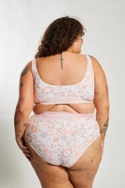 Ginger Bikini Bottom Curve - Desert Bloom