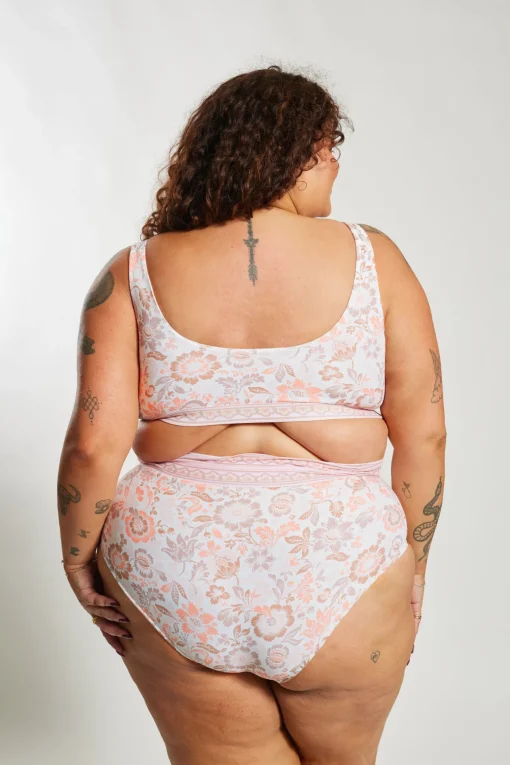 Ginger Bikini Bottom Curve - Desert Bloom