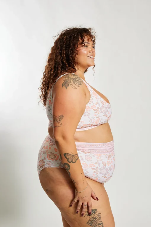 Ginger Bikini Bottom Curve - Desert Bloom