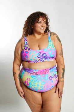 Ginger Bikini Bottom Curve - Kaleidoscope