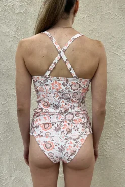 Giselle Tankini Top - Desert Bloom