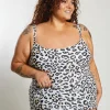 Giselle Tankini Top Curve - Safari Leopard
