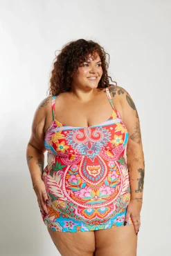 Giselle Tankini Top Curve - Infamous Carnival