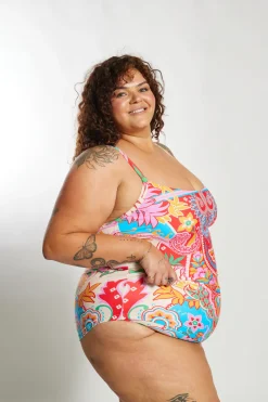 Giselle Tankini Top Curve - Infamous Carnival