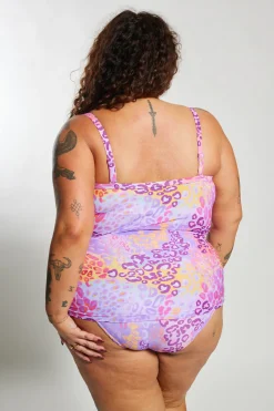 Giselle Tankini Top Curve - Tangerine