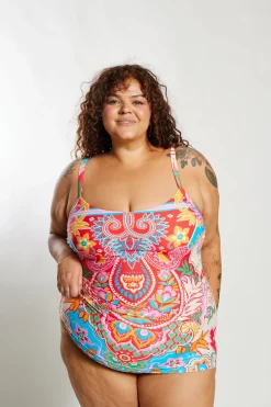 Giselle Tankini Top Curve - Infamous Carnival
