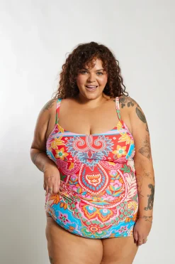 Giselle Tankini Top Curve - Infamous Carnival