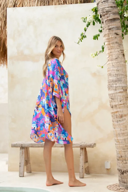 Giulia Kimono/Kaftan - Mediterranean Vista