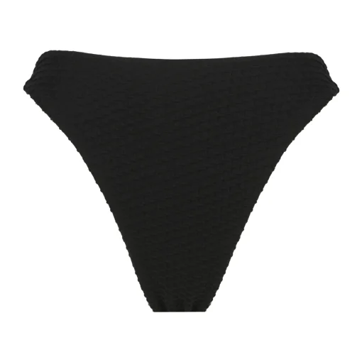 Grace Bikini Bottom - Black Waffle