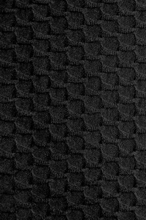 Grace Bikini Bottom - Black Waffle