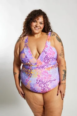 Gwen One Piece Curve - Tangerine
