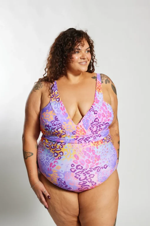 Gwen One Piece Curve - Tangerine