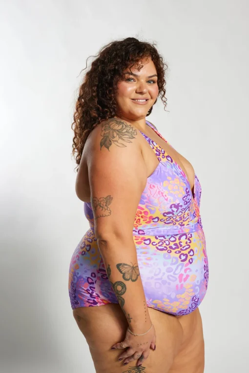 Gwen One Piece Curve - Tangerine
