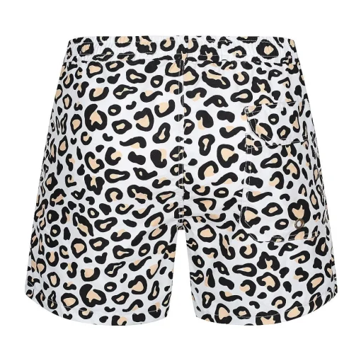 Hank Board Shorts - Safari Leopard