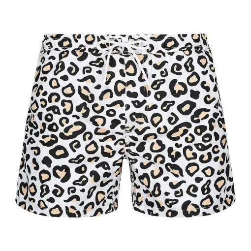 Hank Board Shorts - Safari Leopard