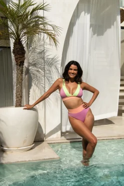 Lola Bikini Top - Sunset Horizon