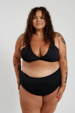 Lola Bikini Top Curve - Black Runch