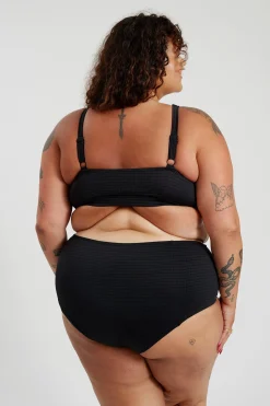 Lola Bikini Top Curve - Black Runch