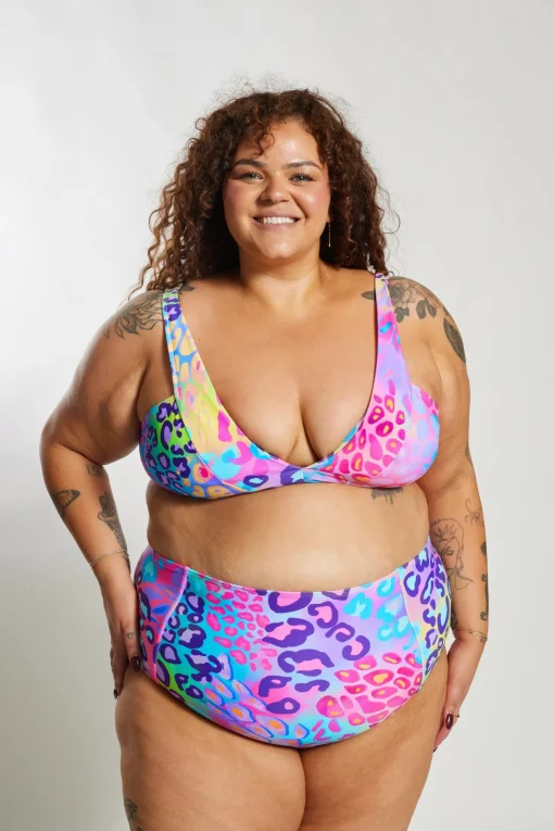 Lola Bikini Top Curve - Kaleidoscope
