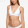 Lola Triangle Top - Fresh White