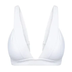 Lola Triangle Top - Fresh White