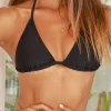 Mia String Top - Black on Black