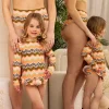 Mini Annie Rashie Set 02 - Bubblegum Ripple