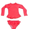 Mini Annie Rashie Set 02 - Fluorescent Coral