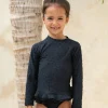 Mini Annie Rashie Set 02 - Textured Leopard Charcoal