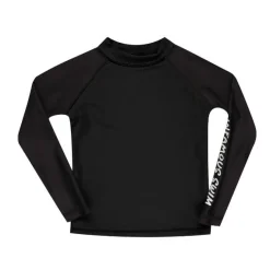 Mini Billy Rashie Top - Black on Black