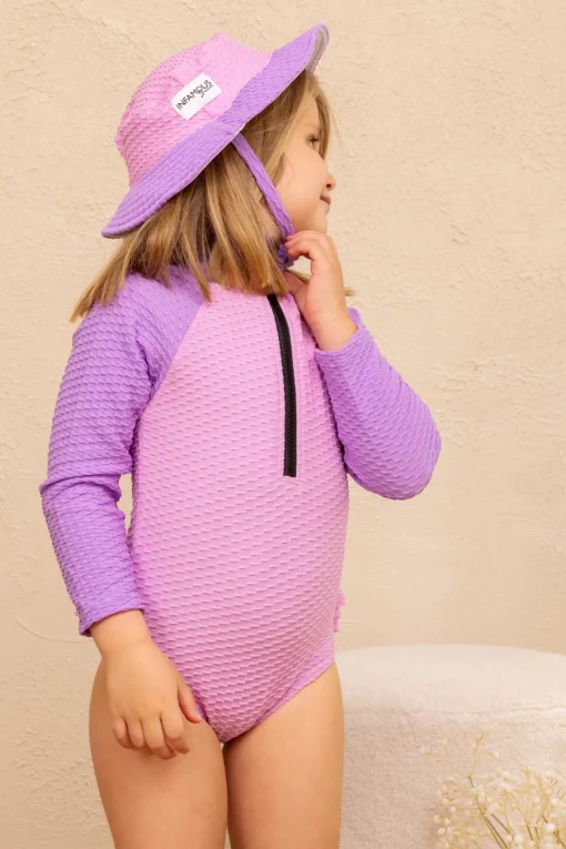 Mini Blake Surfsuit - Lilac Crystal