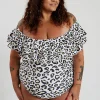 Miranda 02 One Piece Curve - Safari Leopard
