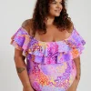 Miranda 02 One Piece Curve - Tangerine