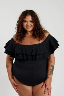 Miranda 02 One Piece Curve - Black Runch