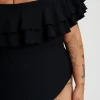 Miranda 02 One Piece Curve - Black Waffle