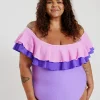 Miranda 02 One Piece Curve - Lilac Crystal