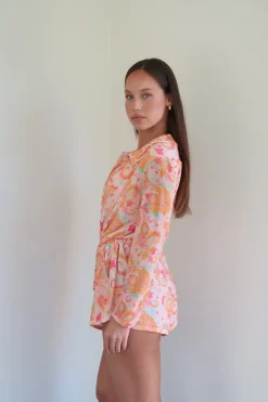 Oceana Playsuit - Paisley Passion