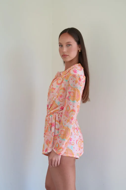 Oceana Playsuit - Paisley Passion