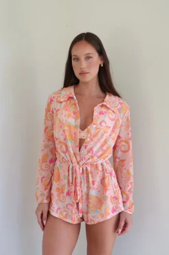 Oceana Playsuit - Paisley Passion