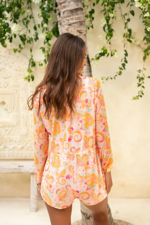 Oceana Playsuit - Paisley Passion