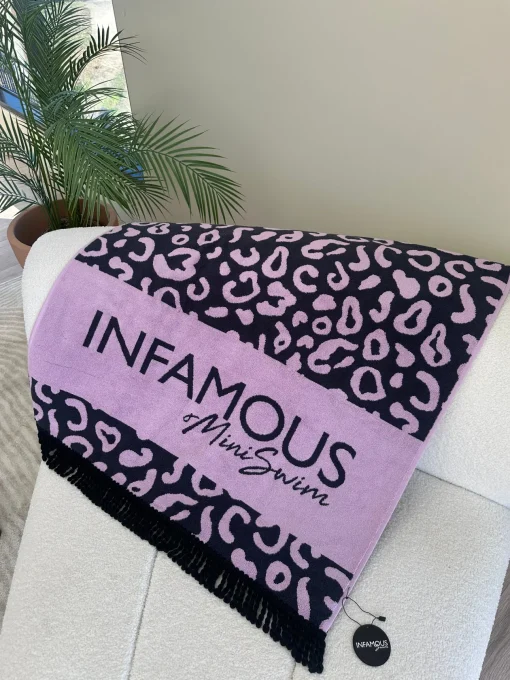 Oversized Towel - Mellow Leopard