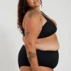 Penelope Bikini Bottom Curve - Black Runch